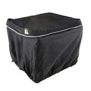 GARENDE Bike Basket Cover Basket Liner Cargo Net for Women Electric Bikes Road Bikes Black with Strap